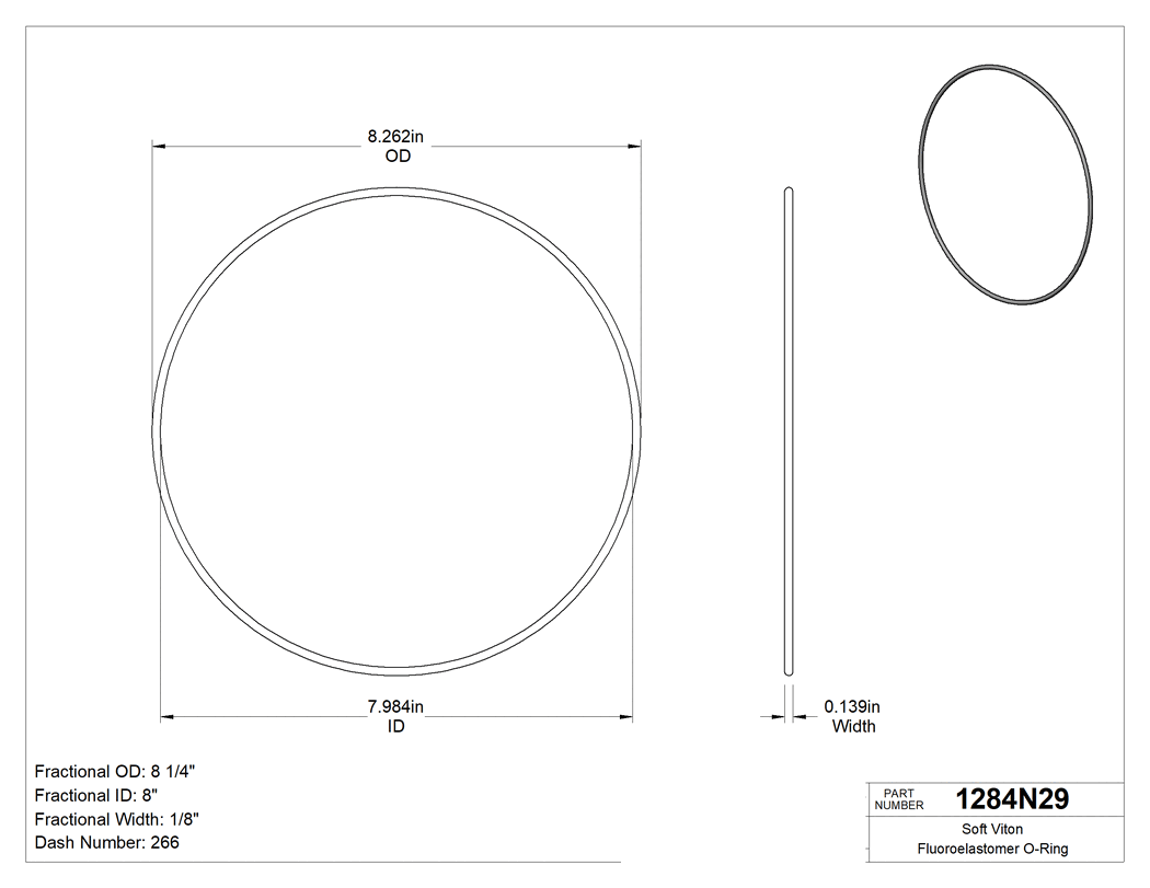 Technical drawing - 1284N29